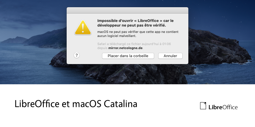 Libreoffice mac catalina update